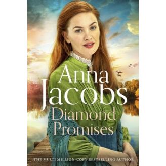 Jubilee Lake Series 2 Books Collection Set ( Golden Dreams / Diamond Promises) By Anna Jacobs - The Book Bundle