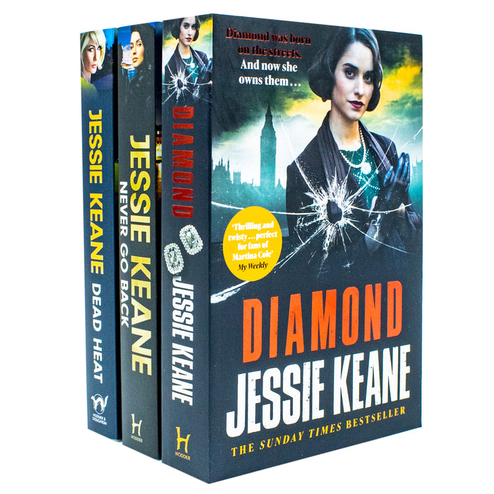 Jessie Keane Collection 3 Books Set ( Never go Back, Dead heat, Diamond) - The Book Bundle