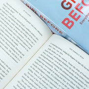 Three paperback fiction books by JP Delaney, The Girl Before, Believe Me, and The Perfect Wife, in a collection set.
