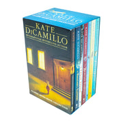 Set of seven Kate DiCamillo classic books including Tiger Rising and Flora & Ulysses, published by Walker Books Ltd.