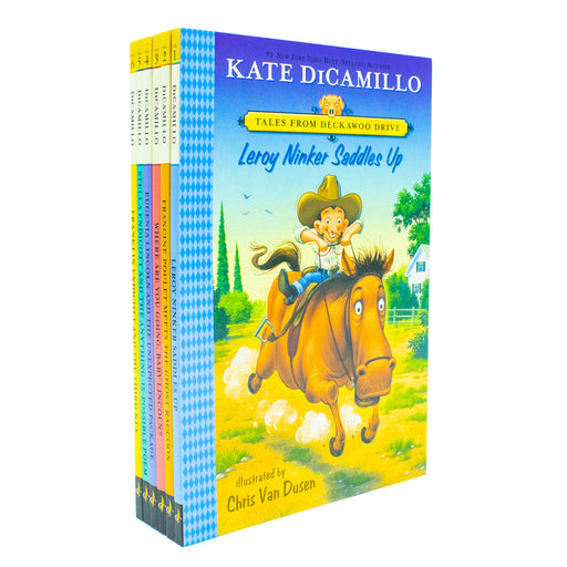 Tales from Deckawoo Drive Volume 1-6 Books Collection Set By Kate DiCamillo and Illustrated By Chris Van Dusen - The Book Bundle