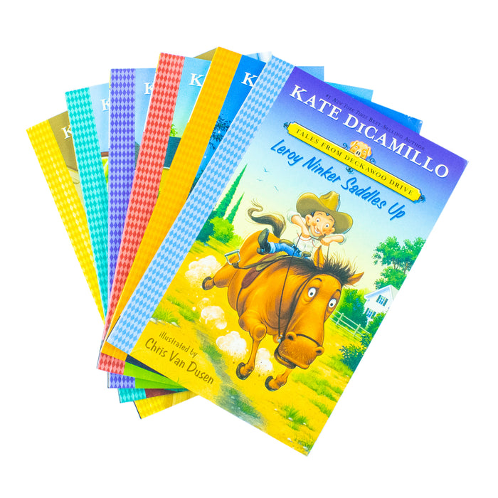 Tales from Deckawoo Drive Volume 1-6 Books Collection Set By Kate DiCamillo and Illustrated By Chris Van Dusen - The Book Bundle