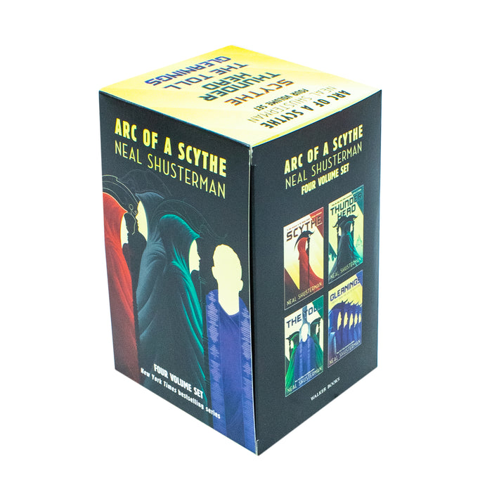 Arc of a Scythe Series 4 Books Box Set Collection By Neal Shusterman (The Toll,Thunderhead, Scythe, Gleanings) - The Book Bundle