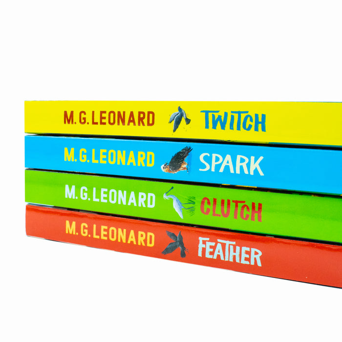 The Twitchers Series 4 Books Collection Set (Twitch, Spark, Clutch & Feather) - The Book Bundle