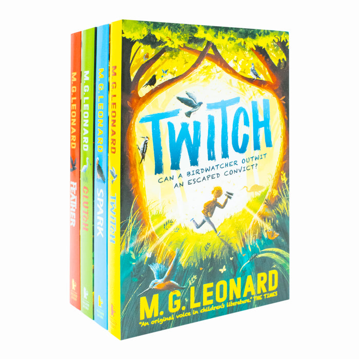 The Twitchers Series 4 Books Collection Set (Twitch, Spark, Clutch & Feather) - The Book Bundle