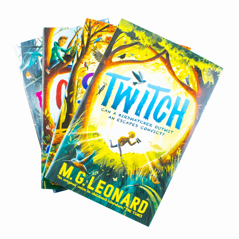 The Twitchers Series 4 Books Collection Set (Twitch, Spark, Clutch & Feather) - The Book Bundle