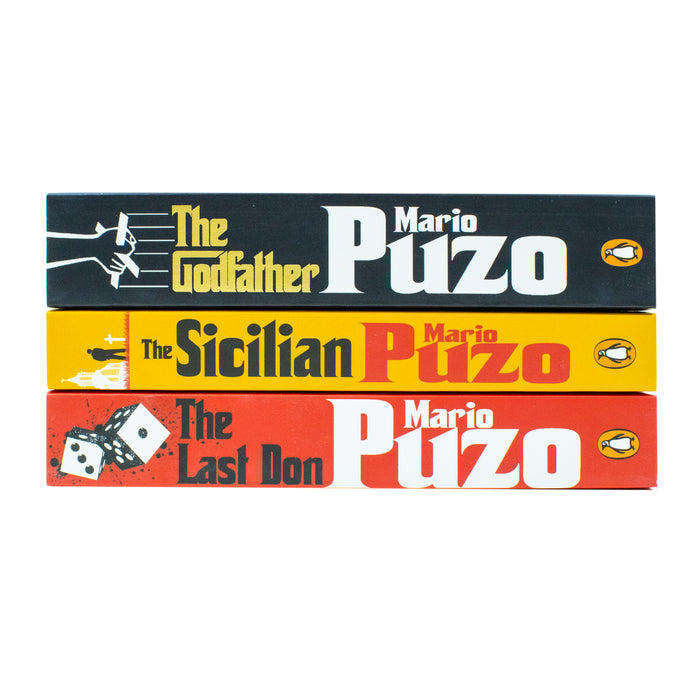 Mario Puzo The Godfather Collection 3 Books Set (Last Don, Sicilian and Godfather) - The Book Bundle