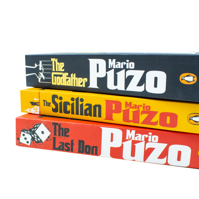 Mario Puzo The Godfather Collection 3 Books Set (Last Don, Sicilian and Godfather) - The Book Bundle