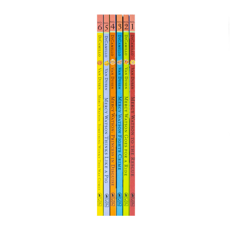 Mercy Watson Series 1-6 Books Collection Set By Kate DiCamillo(The Rescue, Goes for a Ride) - The Book Bundle