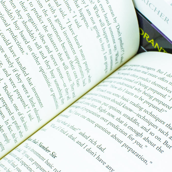 Robert T. Kiyosaki 4 Books Collection Set (Rich Dad Poor Dad, Cashflow Quadrant, Guide to Investing, Why the Rich are getting Richer) - The Book Bundle