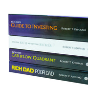 Robert T. Kiyosaki 4 books collection set including Rich Dad Poor Dad and Cashflow Quadrant, published by Plata Publishing Ltd.