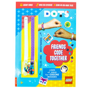 LEGO® DOTS®: Friends Code Together (with stickers, LEGO tiles and two wristbands) - The Book Bundle