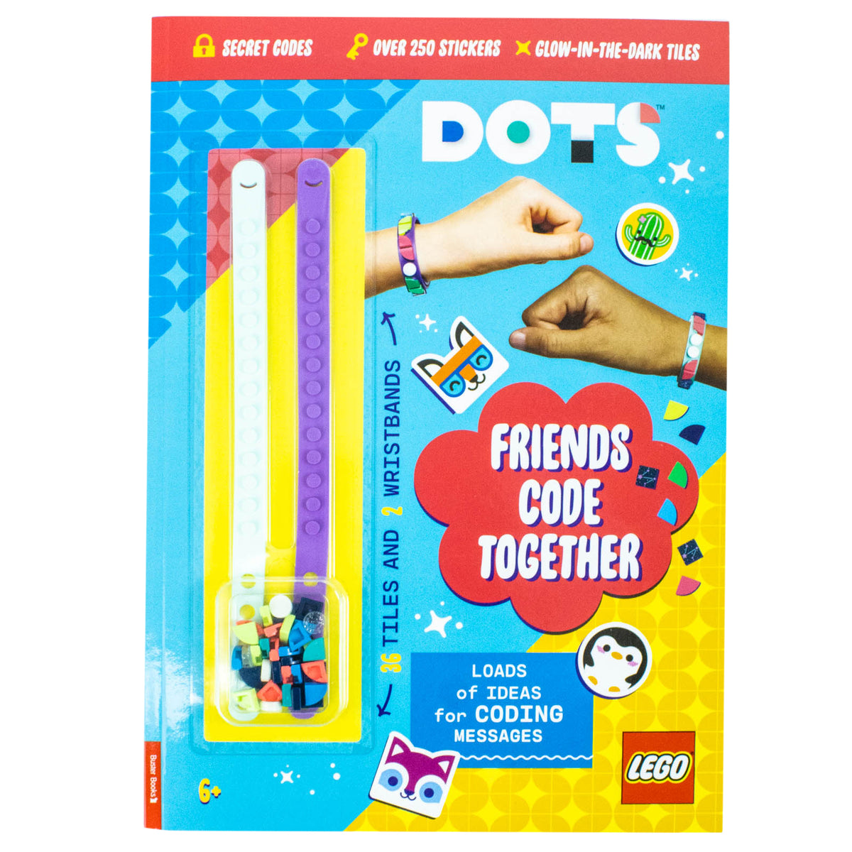 LEGO® DOTS®: Friends Code Together (with stickers, LEGO tiles and two ...