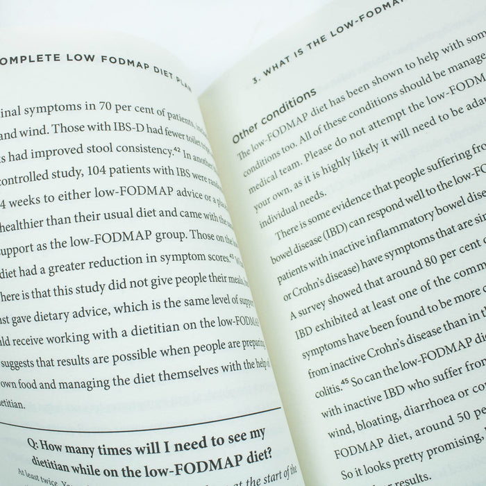 The Complete Low FODMAP Diet Plan: Relieve symptoms of IBS using a food-first approach - The Book Bundle