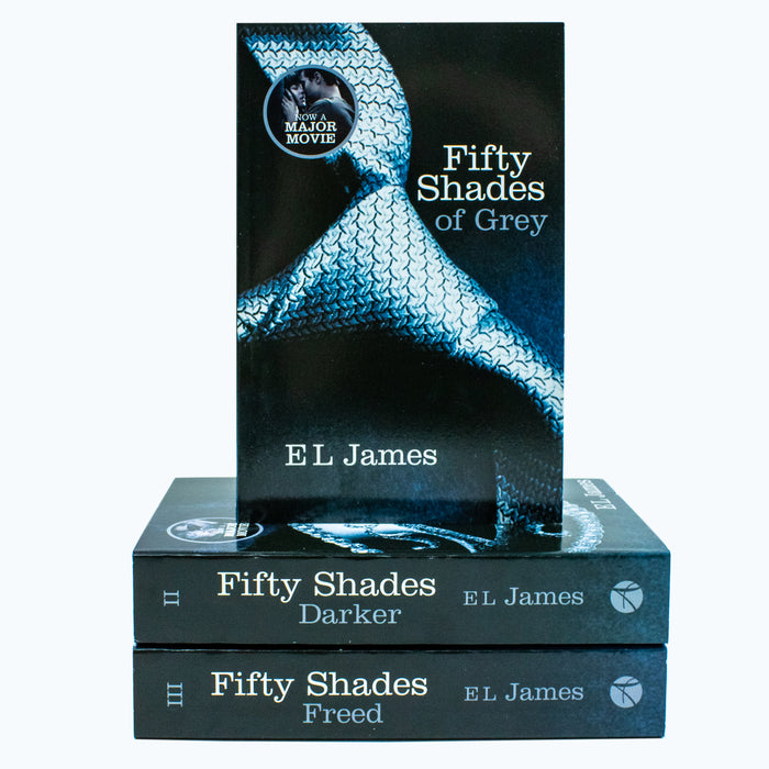 Fifty Shades Trilogy Books 1 - 3 Collection Box Set by El James (Fifty Shades of Grey, Darker & Freed) - The Book Bundle