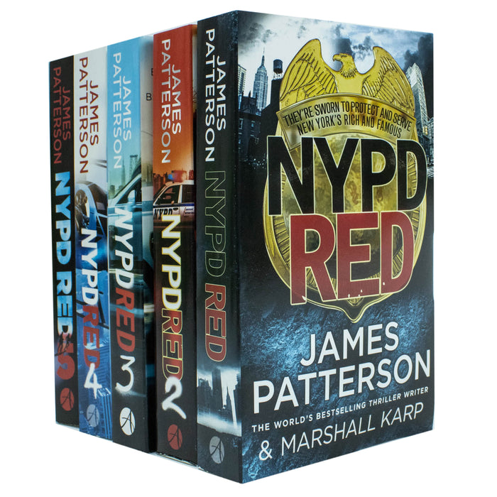 James Patterson NYPD Red Collection 5 Books Set (Book 1-5) - The Book Bundle
