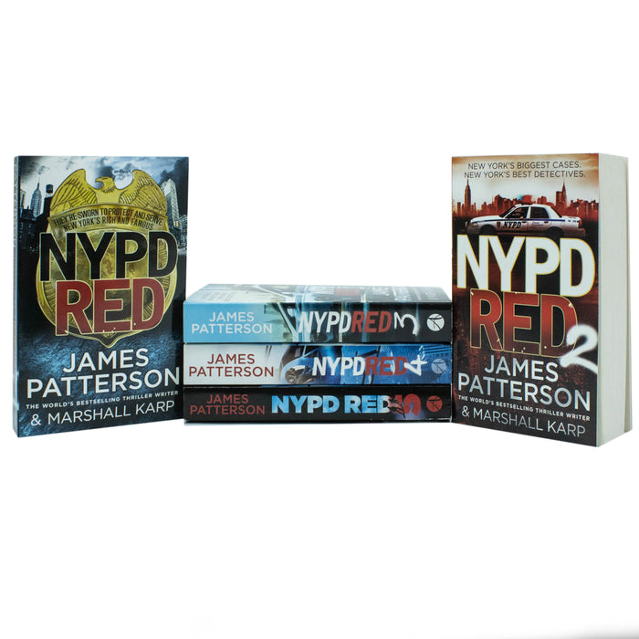 James Patterson NYPD Red Collection 5 Books Set (Book 1-5) - The Book Bundle