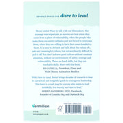 Paperback of "Dare to Lead" by Brene Brown, featuring a cover with bold text and author name, published by Random House.