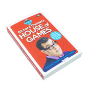 Paperback book titled Richard Osman's House of Games 101 new and classic questions, by Richard Osman and Alan Connor, published by BBC Books.