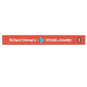 Paperback book titled "Richard Osman's House of Games 101 New & Classic" by Richard Osman and Alan Connor, with cover showing the title.