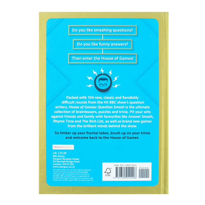 House of Games Question Smash Classic Fiendishly Difficult Rounds by Alan Connor - The Book Bundle