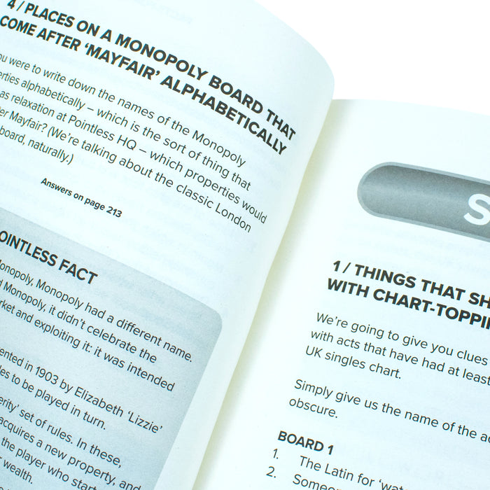 Pointless Facts for Curious Minds: A new kind of quiz book by Alan Connor - The Book Bundle