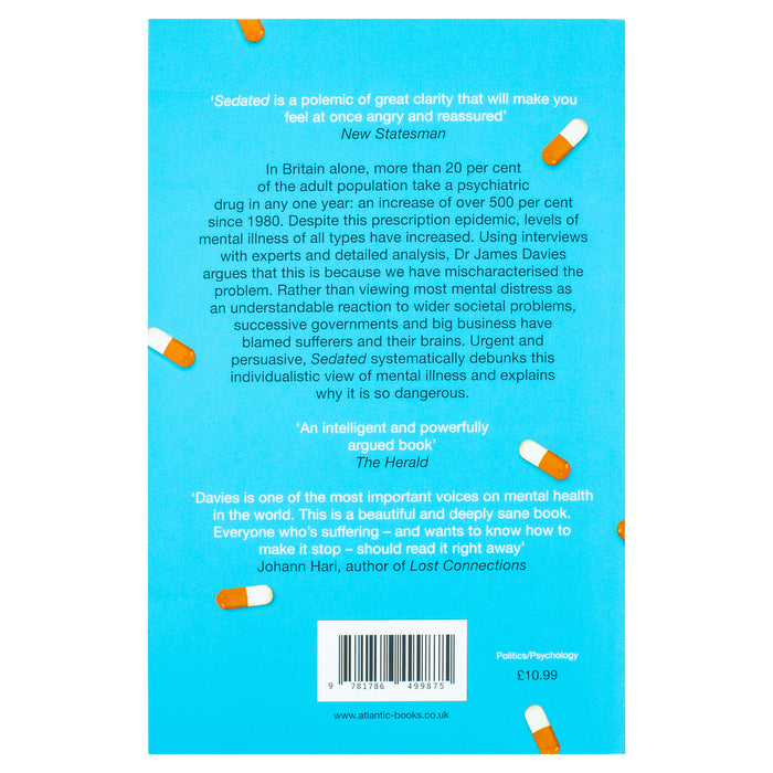 Sedated: How Modern Capitalism Created our Mental Health Crisis By James Davies - The Book Bundle