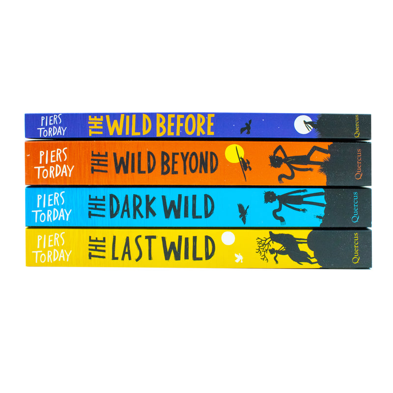 Complete Piers Torday The Last Wild book collection box set including The Last Wild, The Wild Beyond, The Dark Wild, and The Wild Before.