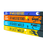 The Last Wild complete 4-book collection box set by Piers Torday, featuring colorful covers of children's adventure books.