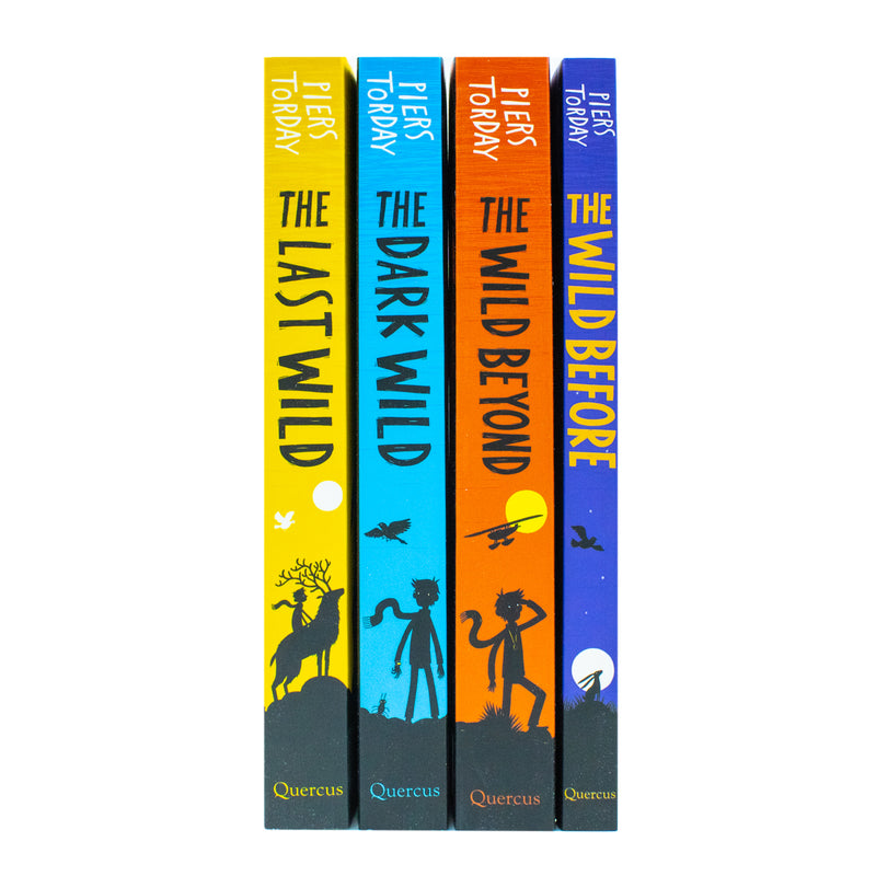 The Last Wild complete 4-book collection box set by Piers Torday, featuring children's adventure stories in colorful covers.