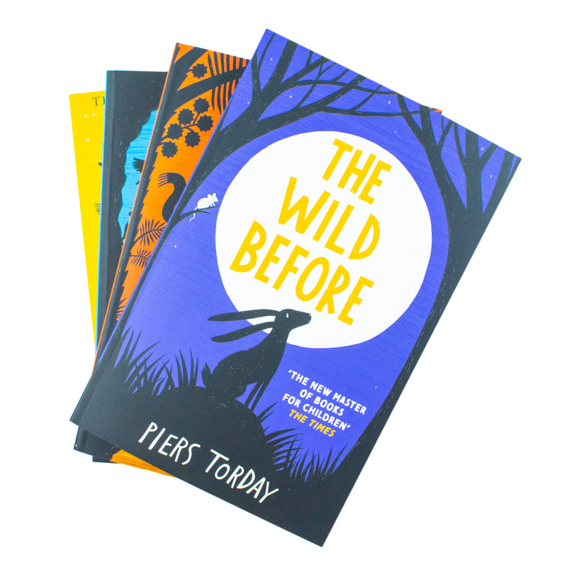 The Last Wild complete 4-book collection box set by Piers Torday, includes The Last Wild, The Wild Beyond, The Dark Wild, and The Wild Before.