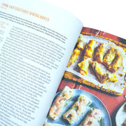 Book cover of "Curry Guy Thai" by Dan Toombs, featuring Thai cuisine and vibrant dish images on the front.