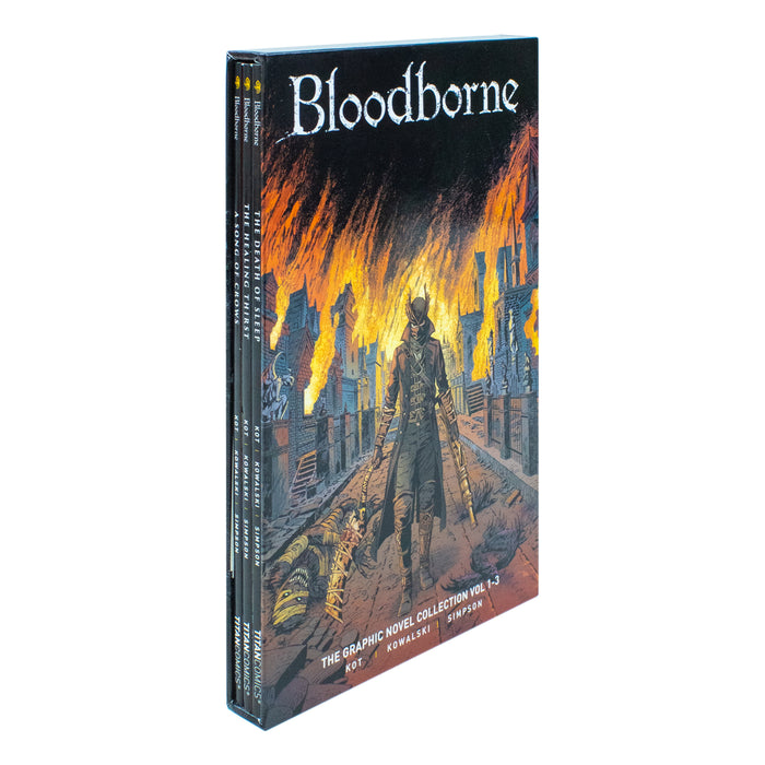 Bloodborne The Graphic Novel Collection Vol 1-3 Boxed Set: Includes 3 Exclusive Art Cards - The Book Bundle