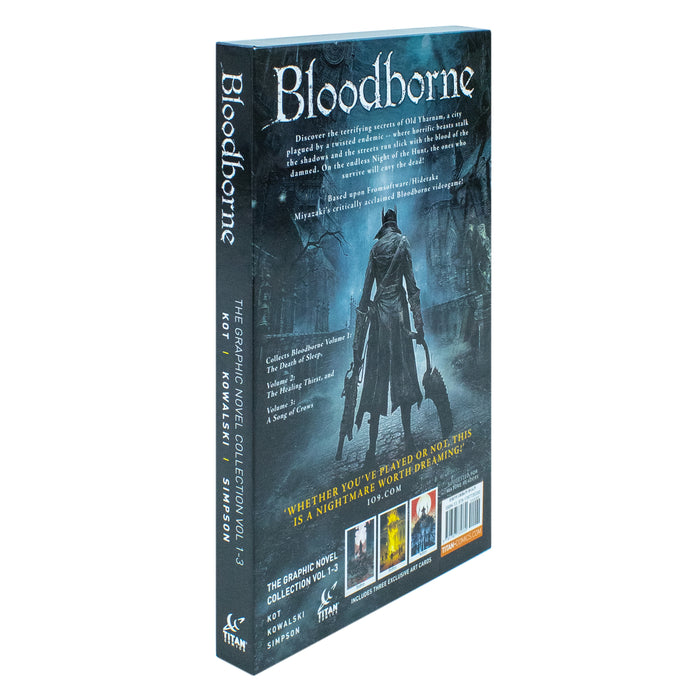 Bloodborne The Graphic Novel Collection Vol 1-3 Boxed Set: Includes 3 Exclusive Art Cards - The Book Bundle