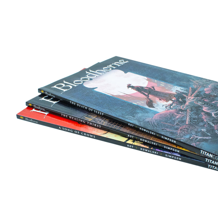 Bloodborne The Graphic Novel Collection Vol 1-3 Boxed Set: Includes 3 Exclusive Art Cards - The Book Bundle