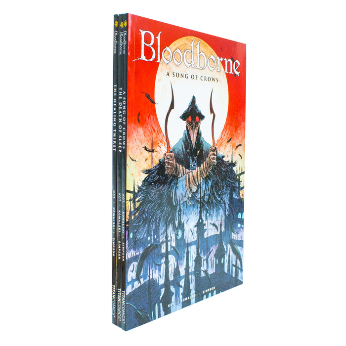 Bloodborne The Graphic Novel Collection Vol 1-3 Boxed Set: Includes 3 Exclusive Art Cards - The Book Bundle