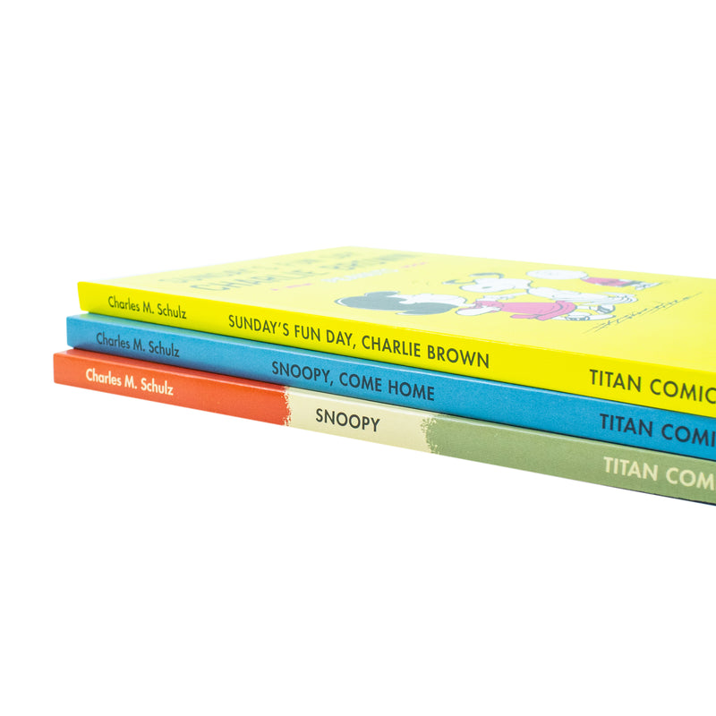 Snoopy Boxed Set: Snoopy / Snoopy, Come Home / Sunday's Fun Day, Charlie Brown (Peanuts) - The Book Bundle
