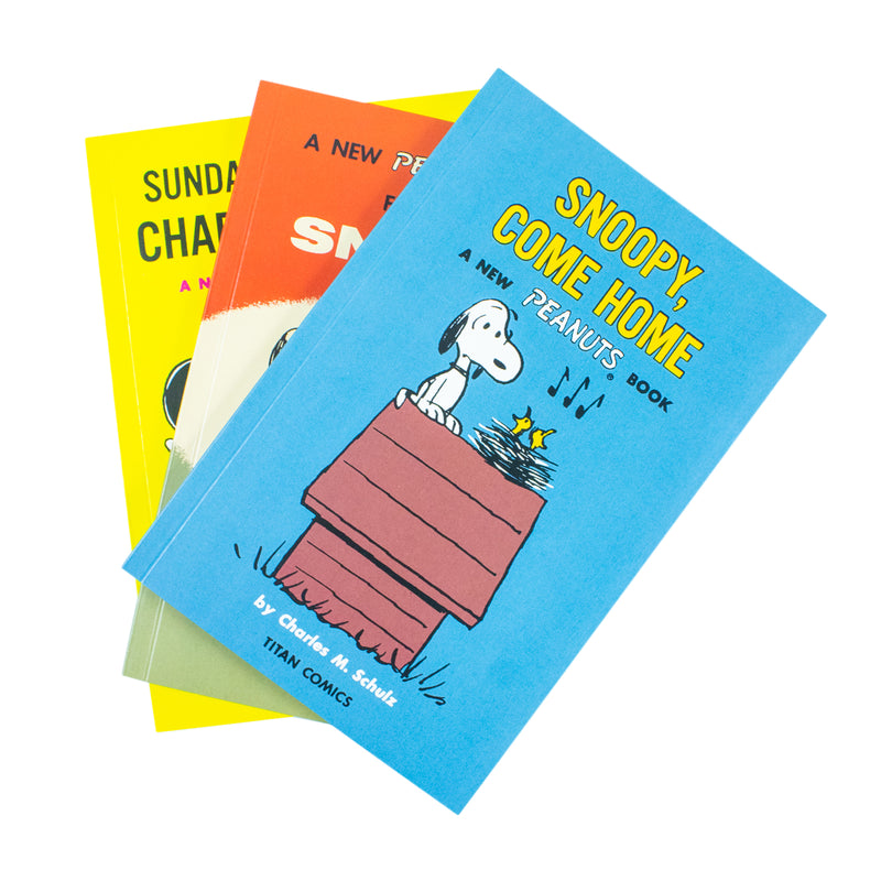Snoopy Boxed Set: Snoopy / Snoopy, Come Home / Sunday's Fun Day, Charlie Brown (Peanuts) - The Book Bundle