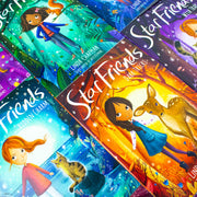 LittleTiger Star Friends Series 9 books collection set by Linda Chapman, including Mirror Magic and Wish Trap, featuring colorful cover art