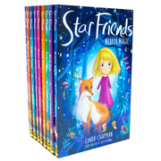 LittleTiger Star Friends Series 9 book collection by Linda Chapman, featuring Mirror Magic and Wish Trap, displayed together.