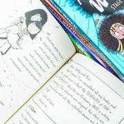Six-book set of Diary of an Accidental Witch series by Honor and Perdita Cargill, featuring colorful book covers from Little Tiger Ltd.