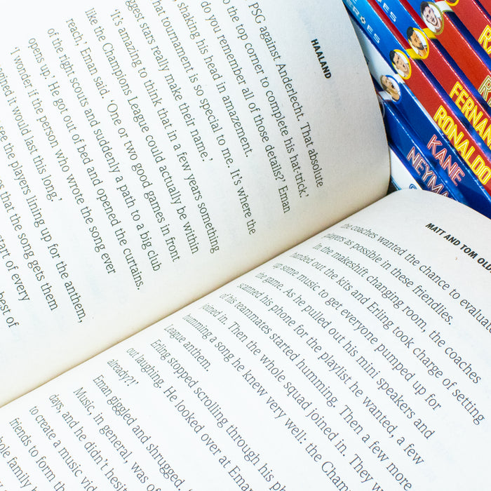 Ultimate Football Heroes Series 1 Collection 10 Books Set By Matt Oldfield, Tom Oldfield - The Book Bundle