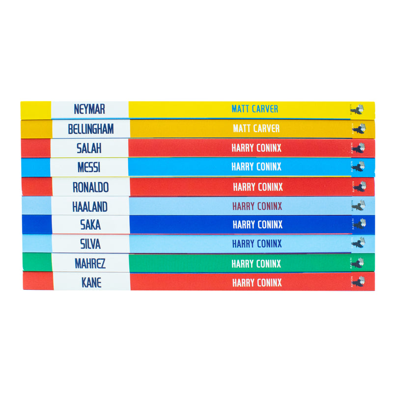Tales from the Pitch Ultimate Superstar Football Heroes Set 2 : 10 Books Collection Set  By Harry Coninx - The Book Bundle