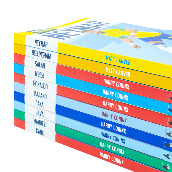 Tales from the Pitch Ultimate Superstar Football Heroes Set 2 : 10 Books Collection Set  By Harry Coninx - The Book Bundle