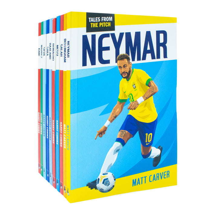 Tales from the Pitch Ultimate Superstar Football Heroes Set 2 : 10 Books Collection Set  By Harry Coninx - The Book Bundle