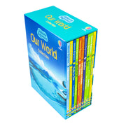 Usborne Beginners Our World Collection 10 Books Box Set (Seasons, Trees, Antarctica, Rubbish & Recycling, Weather, Earthquakes) - The Book Bundle