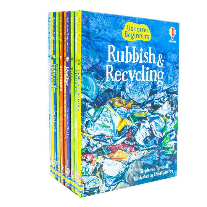 Usborne Beginners Our World Collection 10 Books Box Set (Seasons, Trees, Antarctica, Rubbish & Recycling, Weather, Earthquakes) - The Book Bundle