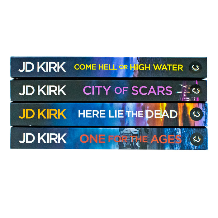 DCI Logan Crime Thrillers book Series 13-16 Collection 4 Books Set by JD Kirk - The Book Bundle
