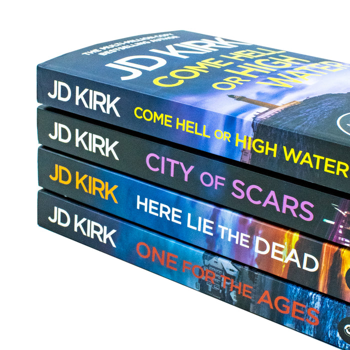 DCI Logan Crime Thrillers book Series 13-16 Collection 4 Books Set by JD Kirk - The Book Bundle