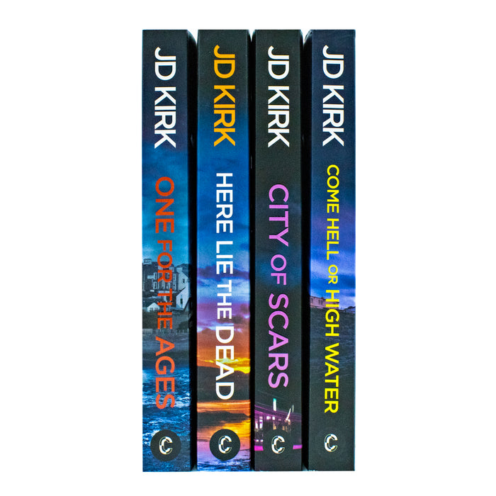 DCI Logan Crime Thrillers book Series 13-16 Collection 4 Books Set by JD Kirk - The Book Bundle